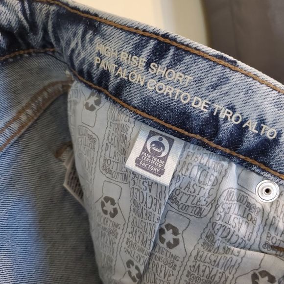 High Rise Jean Shorts - Picture 5 of 14